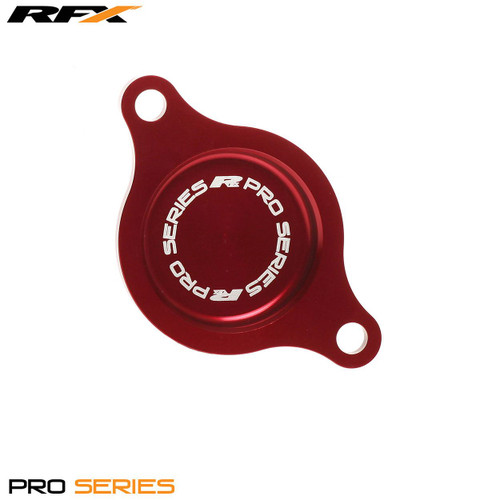 RFX Pro Oil Filter Cover (Red) Honda CRF450 09-16