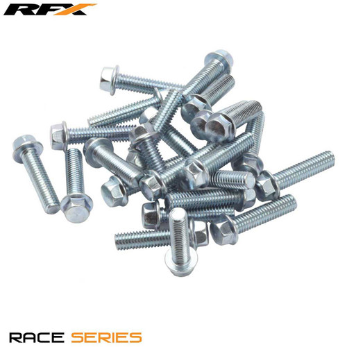 RFX M6 Flange Head Bolt Pack (25pcs)  M6 X 16mm