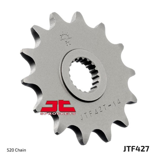 JT Suzuki Front Sprocket 14T RM125 1980-2012 RMZ 250 07-12