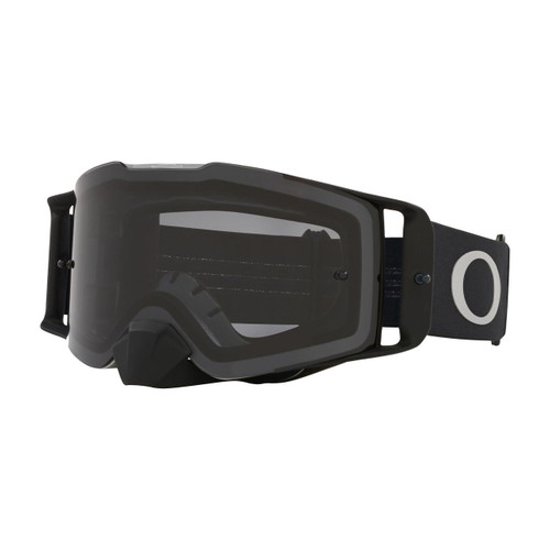 Oakley Front Line MX Goggle (Tuff Blocks Black/Gunmetal) Dark Grey Lens