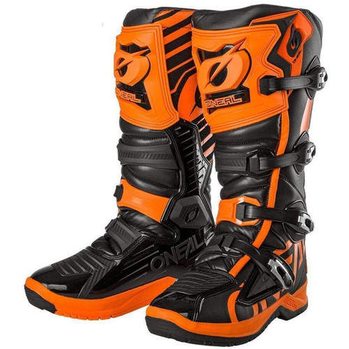 O'Neal 2023 Adult RMX MX Boots Orange/Black