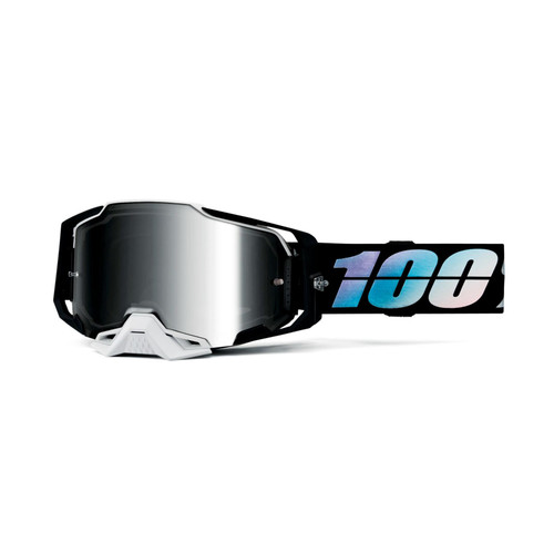 100 Percent ARMEGA Goggle Krisp - Mirror Silver Lens