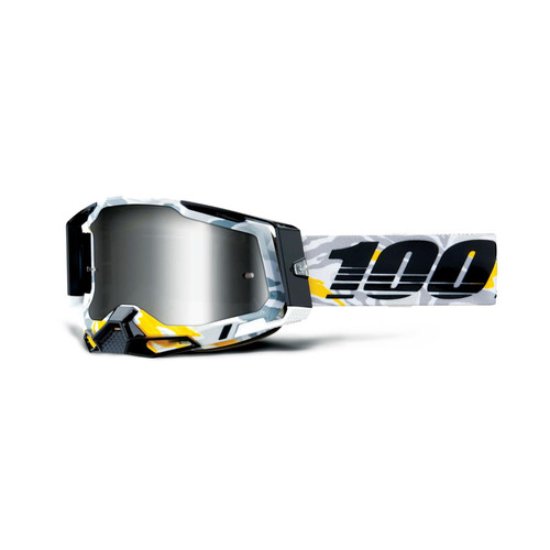 100 Percent RACECRAFT 2 Goggle Korb - Mirror Silver Lens