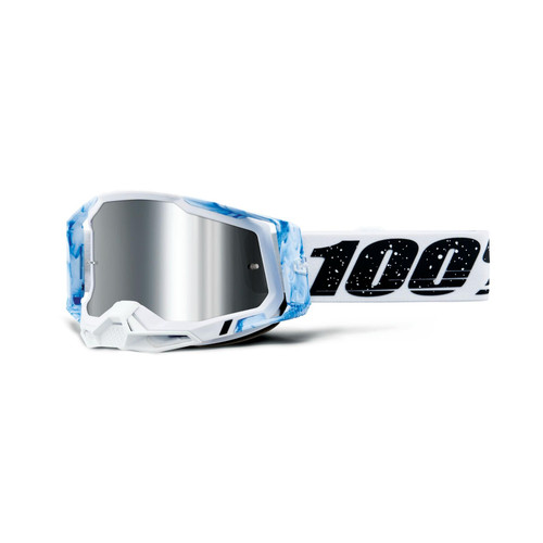 100 Percent RACECRAFT 2 Goggle Mixos - Mirror Silver Flash Lens