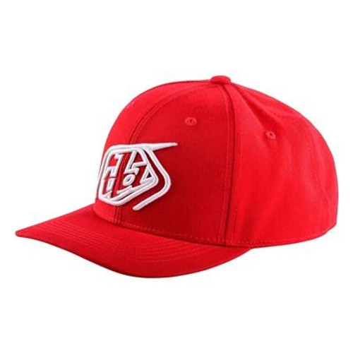 TLD 9FORTY SNAPBACK HAT; CROP RED / WHITE