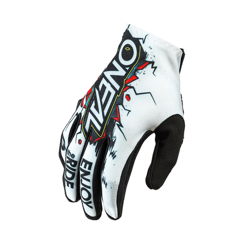 O'Neal Adult Matrix Gloves Villain White