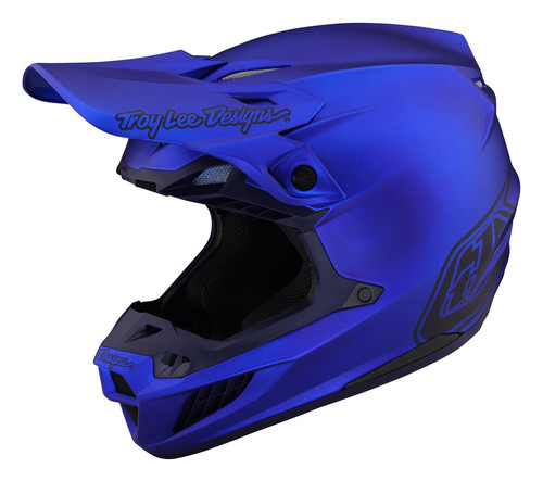 Troy Lee Designs Adult SE5 Composite MX Helmet W/Mips Core Blue