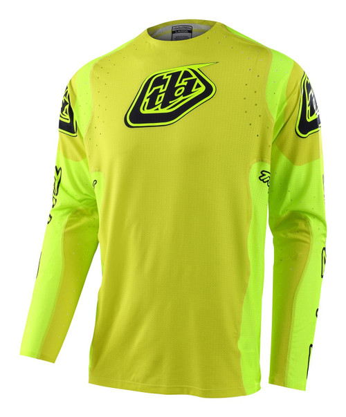 Troy Lee Designs Adult SE Ultra MX Jersey Sequence Flo Yellow