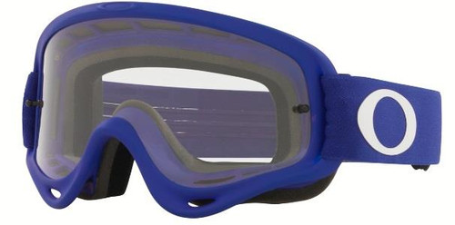 Oakley XS O Frame MX Goggle (Moto Blue) Clear Lens