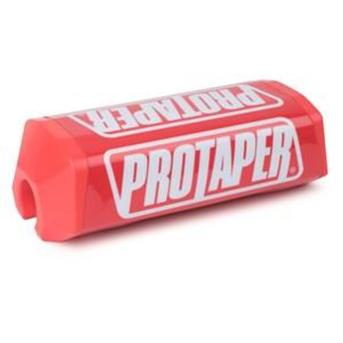 PRO TAPER 21624 BAR PAD MOLDED 2.0 SQUARE RACE RED