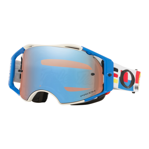 Oakley Airbrake TLD Collection MTB Goggle (Drop In White) Prizm Sapphire Lens