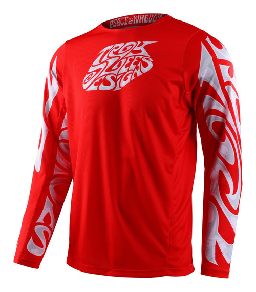 TLD GO PRO MX JERSEY HAZY FRIDAY RED/WHITE