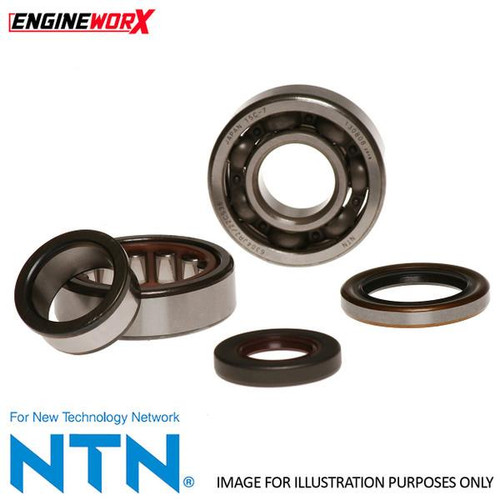 Engineworx Crankshaft Bearing and Seal Kit KTM SX/EXC 250/300 04-21