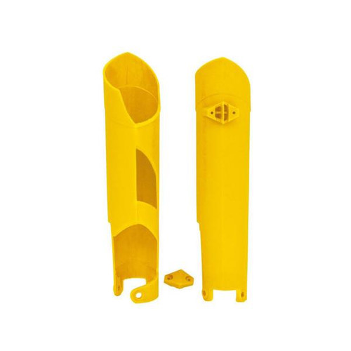 Rtech Fork Guards (Hsq Yellow) Husqvarna TC-FC125/250-350-450 14 TE/FE 125-501 14-15