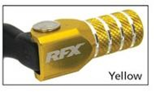 RFX Race Gear Lever (Black/Yellow) Suzuki DRZ400 00-16