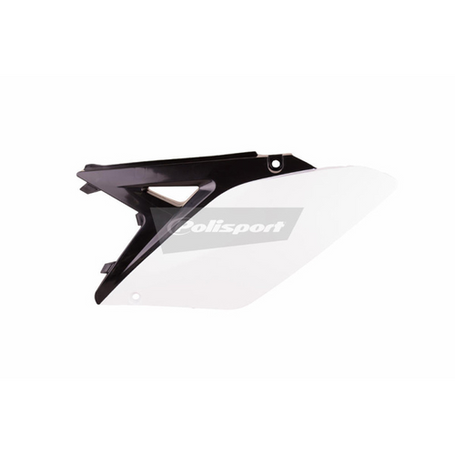 SIDE PANEL SUZUKI RMZ250 10-15 BLACK/WHITE (OEM 13)