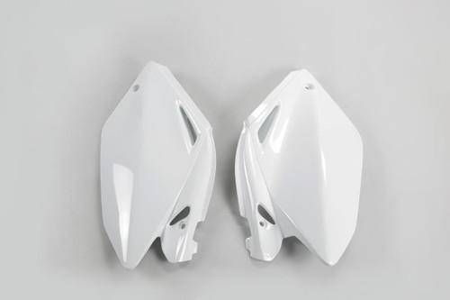 UFO Side Panels Honda CRF250 04-05 WHITE