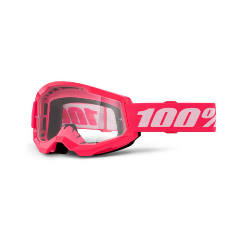 100 Percent STRATA 2 Goggle Pink - Clear Lens