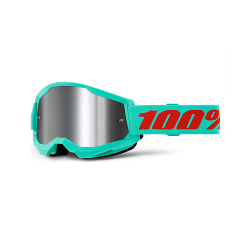 100 Percent STRATA 2 Goggle Maupiti - Mirror Silver Lens