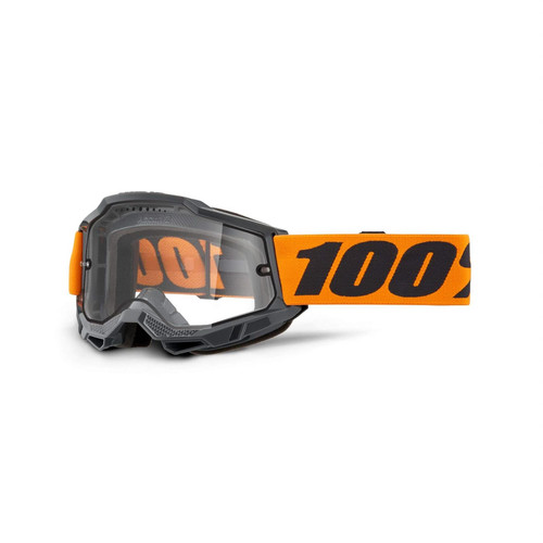 100 Percent ACCURI 2 ENDURO MTB Goggle Orange - Clear Lens