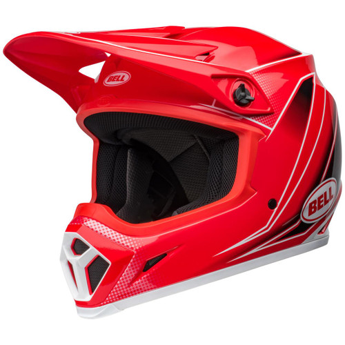 Bell MX-9 MIPS 2024 Adult MX Helmet Zone Red