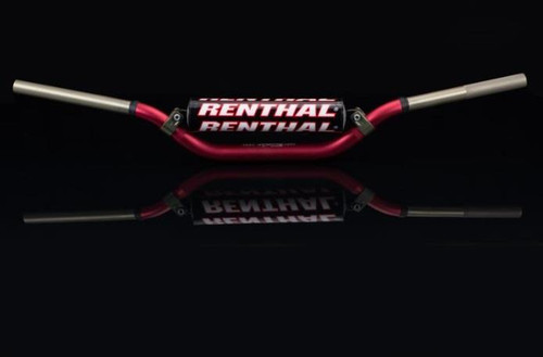 RENTHAL HANDLEBAR TWINWALL 998-01-RD-02-185 RED-PADDED