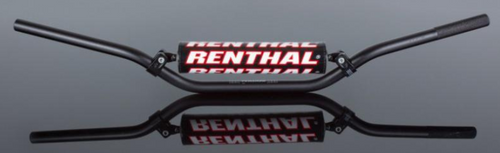 RENTHAL HANDLEBAR 677-01-BK-03-219 22MM BLK-PADDED SPECIAL QUAD