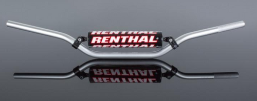 RENTHAL HANDLEBAR 764-01-SI-01-185 22MM SILVER-PADDED