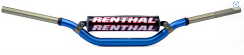 RENTHAL HANDLEBAR TWINWALL 999-01-BU-07-184 BLUE-PADDED MCGRATH/SHORT