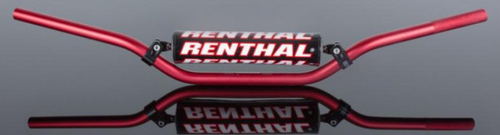 RENTHAL HANDLEBAR 966-05-RD-01-185 RED-PADDED REED/WINDHAM