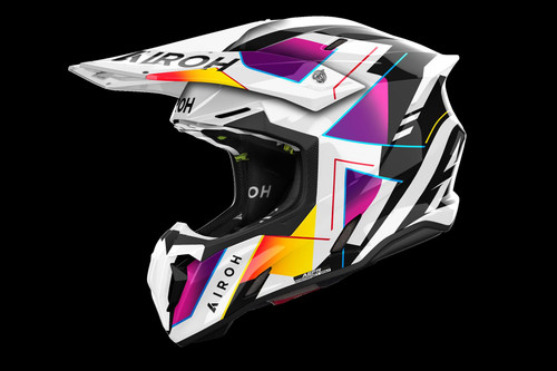 Airoh Twist 3 Rainbow Gloss Adult MX Helmet