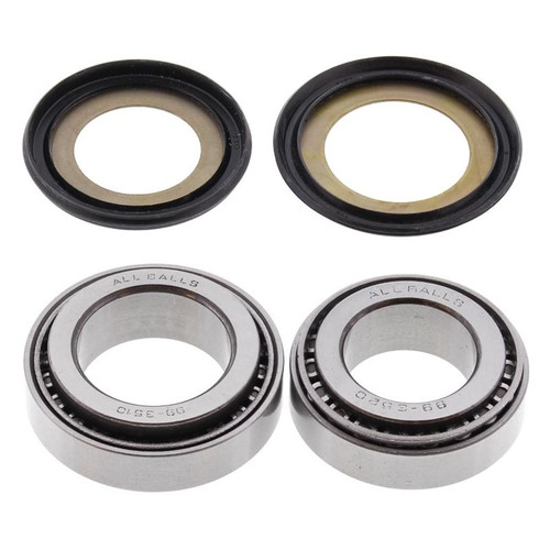 All Balls Steering Bearing Kit - Honda CR125 90-92 CR250 90-91 CR500 90-01 XR650R 00-07