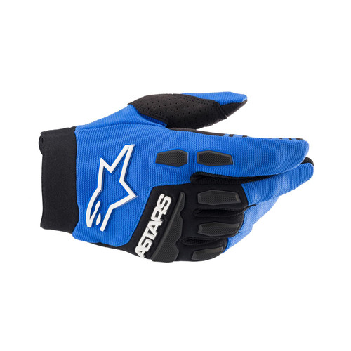 Alpinestars Youth Full Bore MX Gloves Blue Black