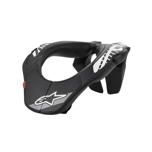 ASTARS YOUTH NECK SUPPORT - BLACK WHITE - ONE SIZE