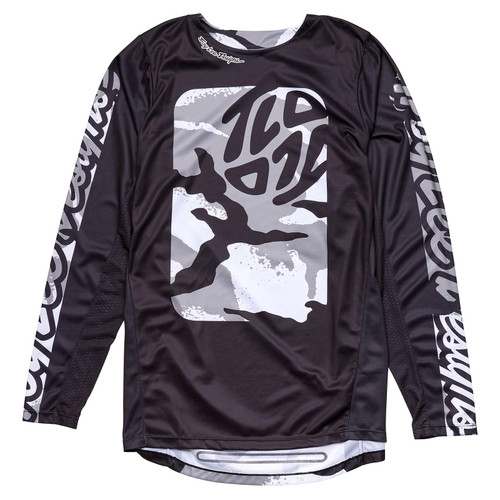 TLD GP PRO MX JERSEY BOXED IN BLACK/WHITE