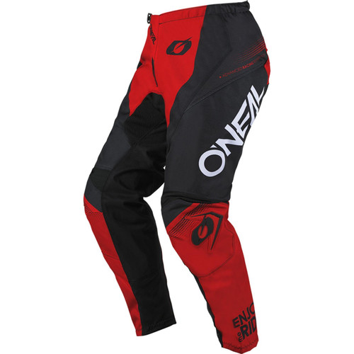 O'Neal Element MX Pants Racewear Black Grey Red