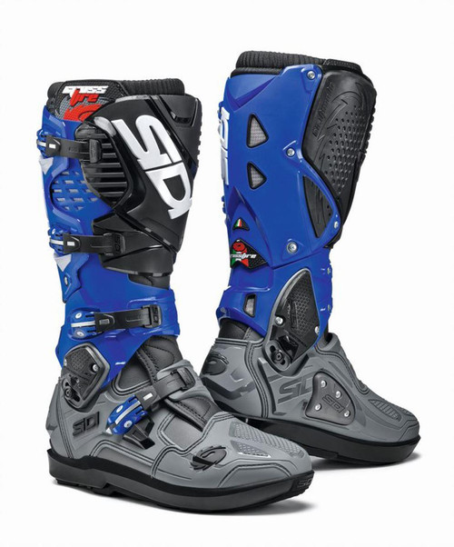 SIDI CROSSFIRE 3 SRS GREY/BLUE/BLACK SIDI CROSSFIRE 3 SRS GREY/BLUE/BLACK