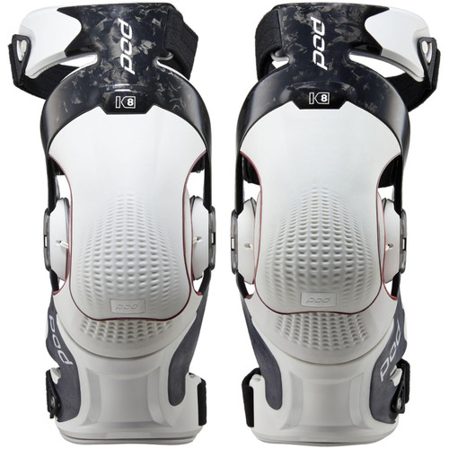 POD  K8 3.0 CARBON KNEE BRACE ADULT PAIR BLACK/WHITE
