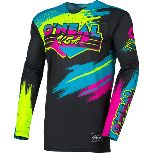 O'Neal Mayhem MX Jersey Reseda Black Neon Yellow