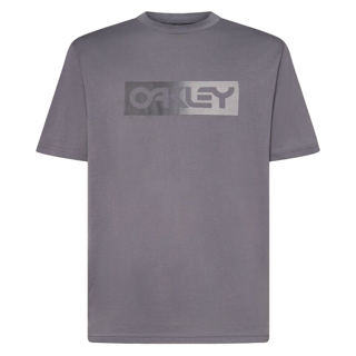 Oakley Dual B1B Logo Adult Casual Short Sleeved T-Shirt Uniform Grey