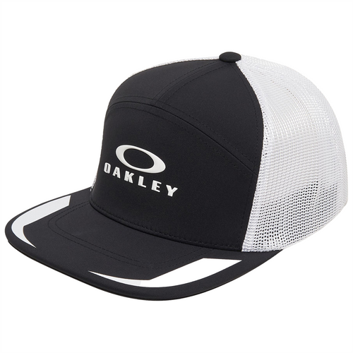 Oakley Podium Trucker Cap Hat Black White