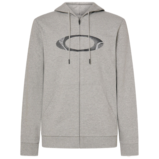 Oakley New Ellipse Zip Up Hoodie New Granite Heather