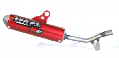 DEP SILENCER GG MC 50 2021-ON / KTM 50 SX / HVA TC 50 16-ON (FS) (RED)