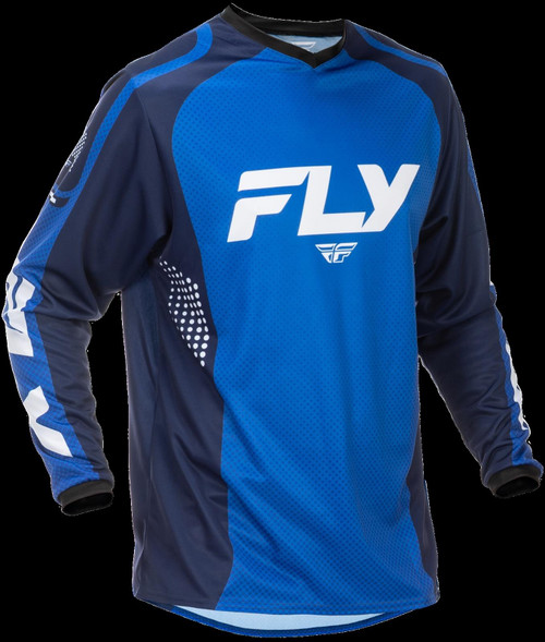Fly Racing F-16 MX Jersey Blue Dark Blue White