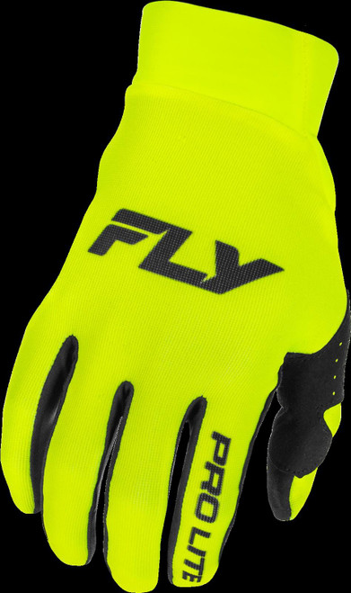 Fly Racing Pro Lite MX Gloves Hi-Viz/Black