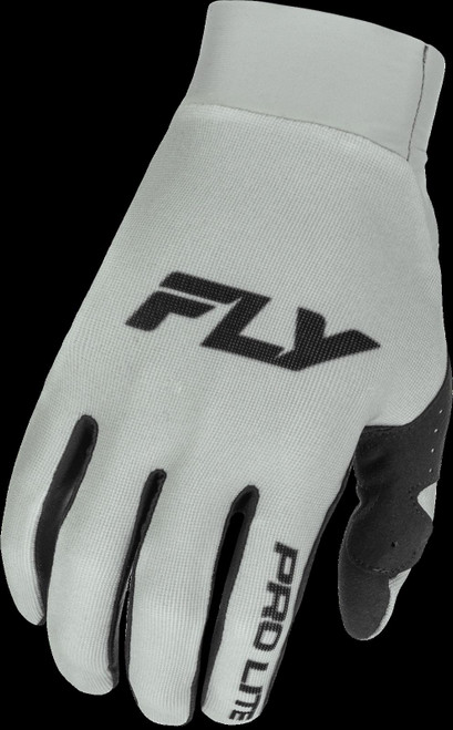Fly Racing Pro Lite MX Gloves Grey Black