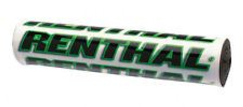 Renthal Mini SX Bar Pad 8.5" White/Green