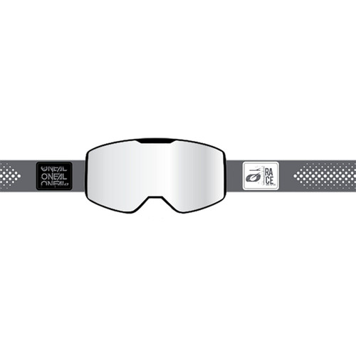 Oneal B-20 Goggle STATIC Grey - silver mirror