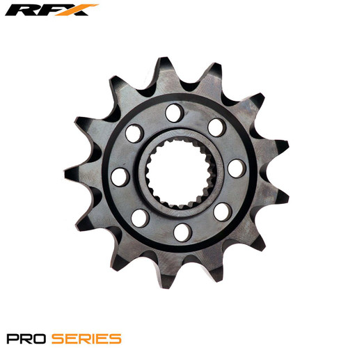 Rfx FXFS 23-14 99BK Pro Front Sprocket KX250 99-08 KXF450 06-24 Black 14