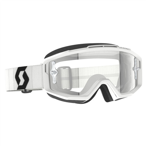 Scott Split OTG Goggle (White / Black) Clear Works Lens
